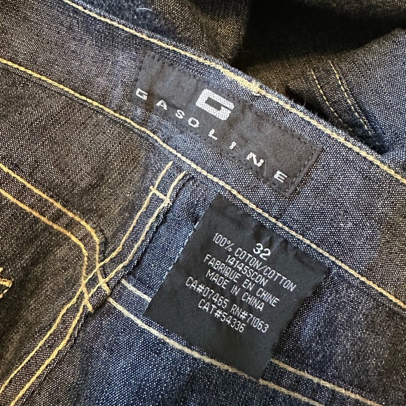 Vintage Gasoline jeans. Flare leg. Women’s size 32. NWT - Picture 2 of 4